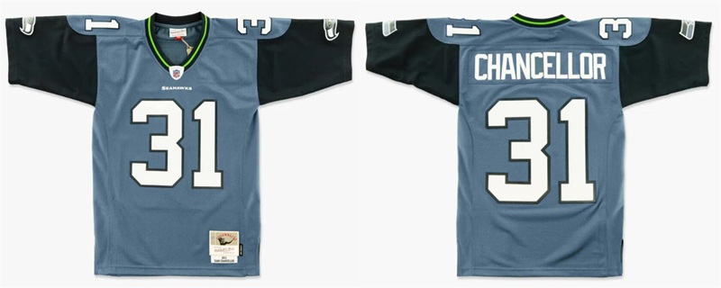 Men's Seattle Seahawks #31 Kam Chancellor 2011 Home Stitched Football Jersey